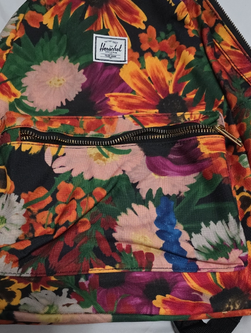 Herschel Floral Print Women's Backpack - Multicolor - Picture 2 of 16